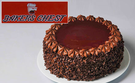Bakers Chest Mugalivakkam - 20% off on cakes! Choose from vanilla, chocolate, red velvet, fresh fruit cake and more!