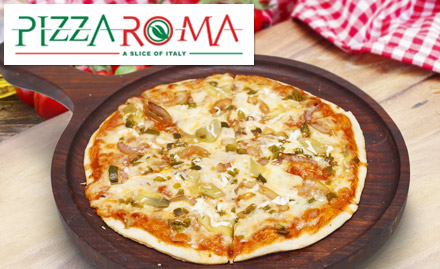 PizzaRoma Powai - 15% off on food and beverages. Enjoy pasta, pizza, garlic bread & more!