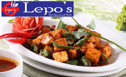 Lepo's Kudasan - 20% off on food and beverages. Enjoy North Indian, Bengali and Chinese cuisine!