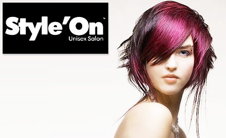 Style On Unisex Salon Rajinder Nagar - Rs 2999 for global hair colour. Also get hair streaks or hair spa absolutely free! 