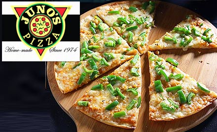Juno's Pizza Lower Parel - 25% off on pizza. Offer valid across 4 outlets in Mumbai!