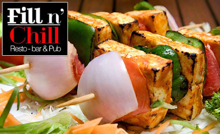 Fill N Chill Resto Bar & Pub Koramangala - 20% off on food bill!
