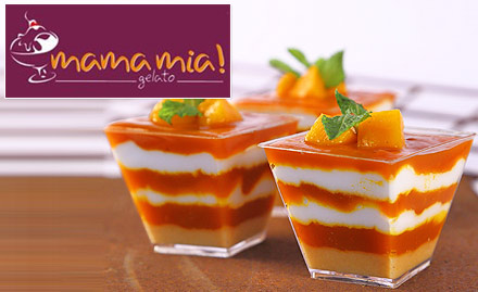 Mama Mia New Alipore - Upto 20% off on gelato, cakes & more. Valid across 6 outlets!