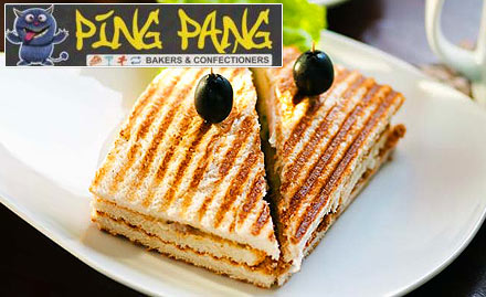 Ping Pang Raja Park - Get upto 50% off on sandwiches, nachos, mocktails, pizza and more!