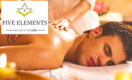 Balance For Life - Five Elements Hauz Khas Village - Spa package starting at Rs 699. Get Abhyanga massage, Ayurveda powder scrub, D stress therapy and more!