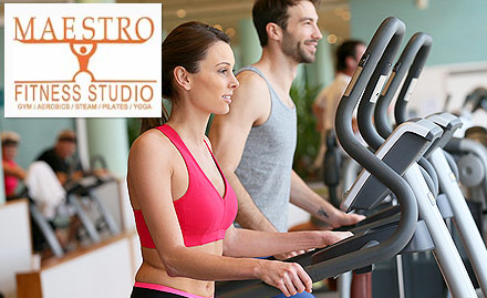 Maestro Fitness Studio Tiruvanmiyur - 3 gym sessions at just Rs 9!