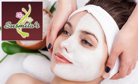 Susmita's Aroma & Ayurvedic Beauty Saloon Dum Dum - Choice of any 4 beauty services at just Rs 449. Also get a full body massage worth Rs 600 absolutely free!