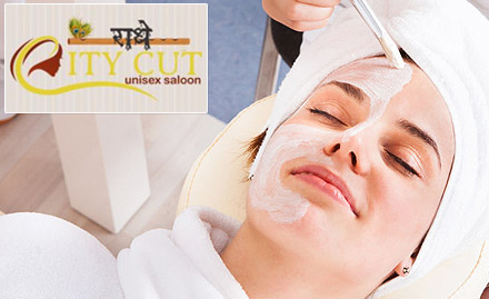 City Cut Unisex Family Saloon Vijay Nagar - 40% off on salon services. Get facial, waxing, haircut, manicure & more!