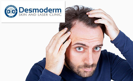 Desmoderm Skin And Laser Clinic Vasant Kunj - Upto 45% off! Get hair transplantation, laser hair reduction, hydra facial, botox treatment & more