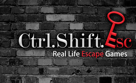 Ctrl.Shift.Esc Hauz Khas Village - 15% off on real life escape games. Valid at Hauz Khas Village & Gurgaon!