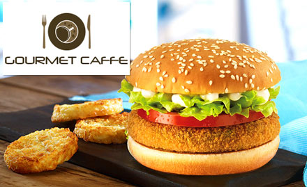 Gourmet Caffe Mansarovar - 20% off on sandwich, burger, pizza, nachos, idli, milkshake, mocktail, fresh fruit juice and more!