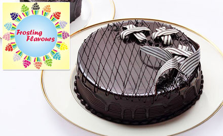 Frosting Flavours Indiranagar - 20% off on cakes. Choose from chocolate, strawberry, blueberry, red velvet and more!