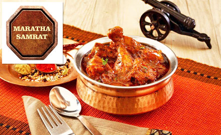 Maratha Samrat Kothrud - 25% off on food bill. Enjoy authentic Maharashtrian cuisine!
