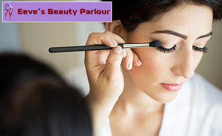 Eeves Beauty Parlour Kondhwa - 45% off on hair straightening or rebonding and makeup services!