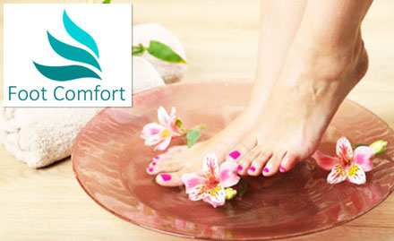 Foot Comfort Jodhpur Park - 35% off on foot spa. Get a truly relaxing experience!