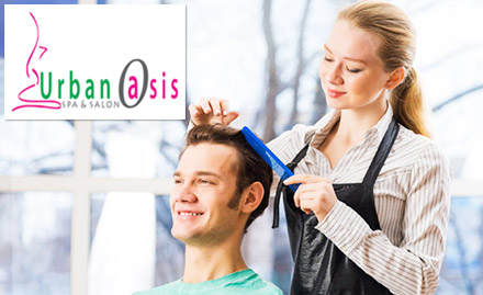 Urban Oasis Spa & Salon Koramangala - 30% off on salon & spa services. Get body polishing, facial, hair spa, haircut & more!