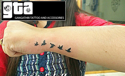 GTA Anna Nagar - 40% off on permanent tattoo. Speak your heart out!