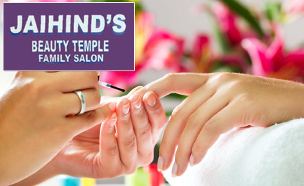 Jai Hind's Beauty Temple Ballygunge - 35% off on a minimum billing of Rs 600. Get facial, bleach, manicure, pedicure & more!