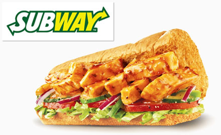 Subway Juhu - Get a beverage absolutely free with any sub or salad!