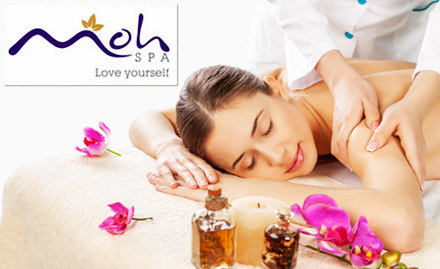Moh Spa Andheri West - Rs 979 for Swedish massage and shower. Detox and De-stress! 