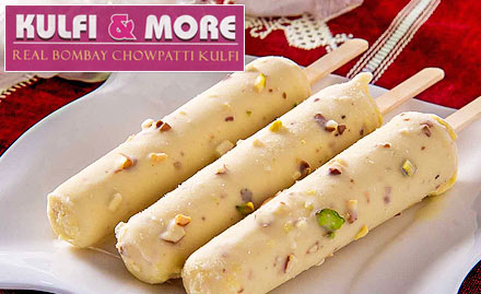 Kulfi N More J P Nagar - 15% off on kulfi. Choose from an exciting range of flavours!