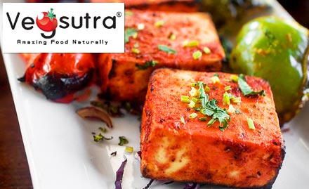 Veg Sutra Kurla West - 20% off on a minimum billing of Rs 500. Enjoy Indian and Chinese delicacies!