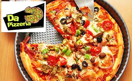 Da Pizzeria MP Nagar - Enjoy 20% off on pizza, pasta, soup, garlic bread, sizzling brownie and more!