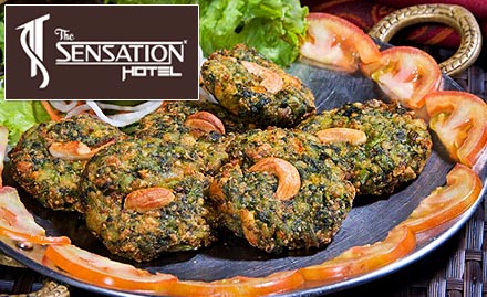 Naivedhya - The Sensation Hotel Rajendra Nagar - 20% off on a minimum billing of Rs 500. Enjoy Indian, Italian and Chinese cuisine!