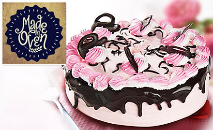 Made In oven Bangur Avenue - Enjoy 20% off on cakes, cupcakes, pastries, cookies, chocolates and more!