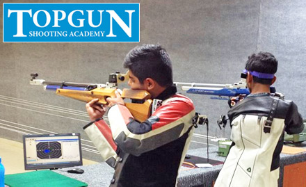Topgun Shooting Academy Kalkaji - Get shooting sessions starting from Rs 509. Aim it right!