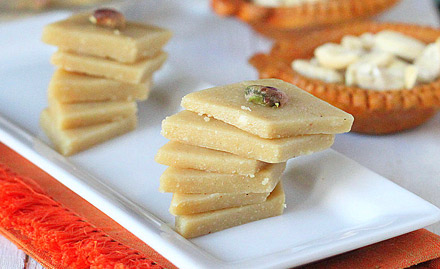 Brijwasi Sweets Maharana Pratap Nagar - Get 15% off on barfi, kaju katli, motichur laddoo, gulab jamun and more!