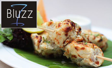 Bluzz Ballygunge - 20% off! Enjoy tandoori platter, mutton kebab, pizza, IMFL, cocktail, mocktail and more!
