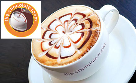 The Chocolate Room Bhowanipore - 20% off! Enjoy hot chocolate, milkshake, frozen coffee, coolers, sandwich, pasta, crepe and more!
