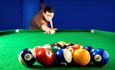 Club 8 New Industrial Town, Faridabad - Buy 1 get 1 offer on play station games. Also get Pool, Billiards or Snooker starting at just Rs 9!