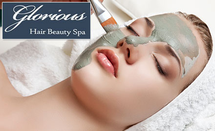 Glorious Beauty Salon and Spa Shukrawar Peth - Rs 870 for VLCC facial, hair spa, chocolate waxing, manicure, pedicure, bleach & threading 