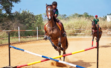 Horse Master Sector 145, Noida - Horse riding sessions starting at just Rs 399. Valid at Village Nalgarha Farm, Noida!