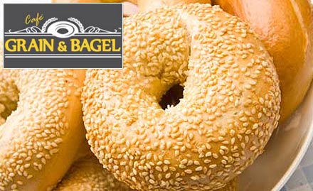 Cafe Grain & Bagel Juhu - 20% off on food and beverages. Enjoy pancakes, bagels, mocktails & more!