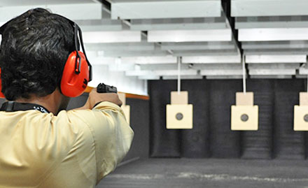 Darshan Shooting Club Keshav Puram - Rs 199 for 1 shooting session worth Rs 300. Valid at Shastri Nagar!