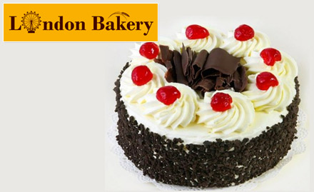London Bakery Adambakkam - 20% off on cakes. Choose from Black Forest, Choco Classic, Nougatine, Choco Strawberry and more!
