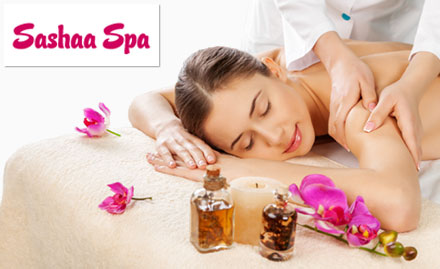 Sasha Spa Thane - 35% off on body massages. Valid across 2 outlets in Mumbai!