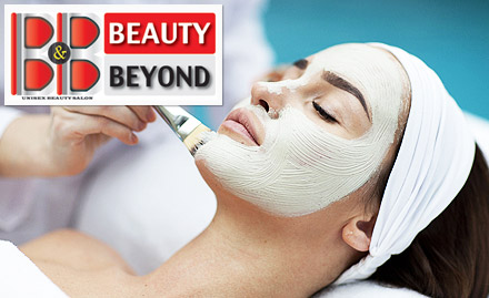 Beauty & Beyond Unisex Salon Indiranagar - Rs 500 off on a minimum billing of Rs 1500. Get facial, hair spa, ayurvedic massage and more!