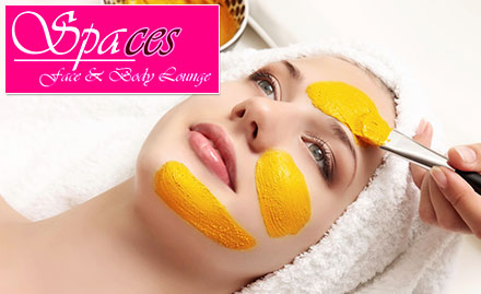 Spaces Face And Body Lounge Gandhipuram - 35% off! Get gold facial, pedicure, waxing, hair spa, haircut and more!