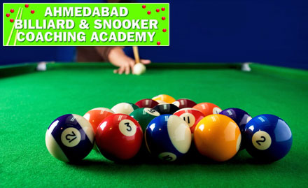 Ahmedabad Billiard And Snooker Coaching Academy Vastrapur - 50% off! Enjoy a game of pool at the best snooker academy!