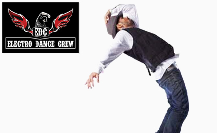 EDC - Electro Dance Crew Shahibaug - Get 6 dance classes at just Rs 19. Also, get 30% off on further enrollment!