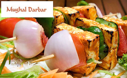 Mughal Darbar Garia - Upto 33% off! Enjoy chicken biryani, noodles, chili chicken, kadhai paneer and more!