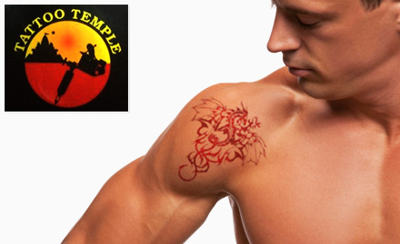 Tattoo Temple Sector 46 - 50% off on permanent tattoo. Make a mark!