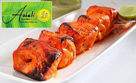 Aaheli Esplanade - 20% off on food and beverages. Relish authentic Bengali cuisine!