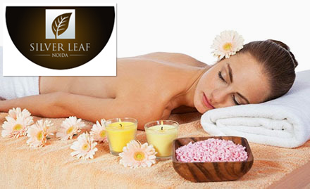Silver Leaf Spa Sector 51, Noida - 55% off on spa services. Get body massage, body scrub & more!