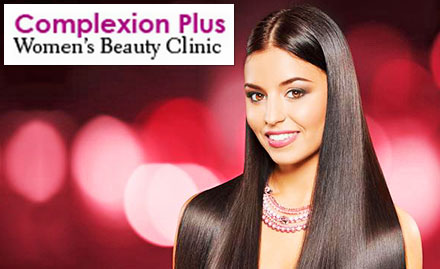 Complexion Plus Women's Beauty Clinic Kodambakkam - Rs 2999 for L'Oreal hair straightening and hair spa!