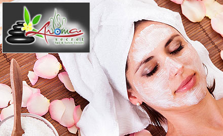 Aroma Secret Spa And Salon Versova - Premium salon services starting at just Rs 699. Upscale unisex spa & salon located at Andheri West!